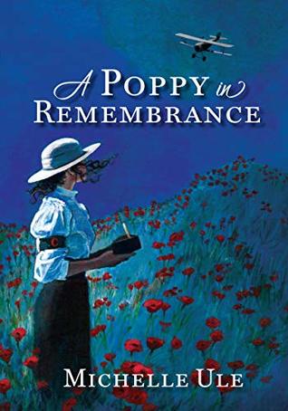 a poppy in remembrance